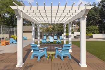 Shaded chairs